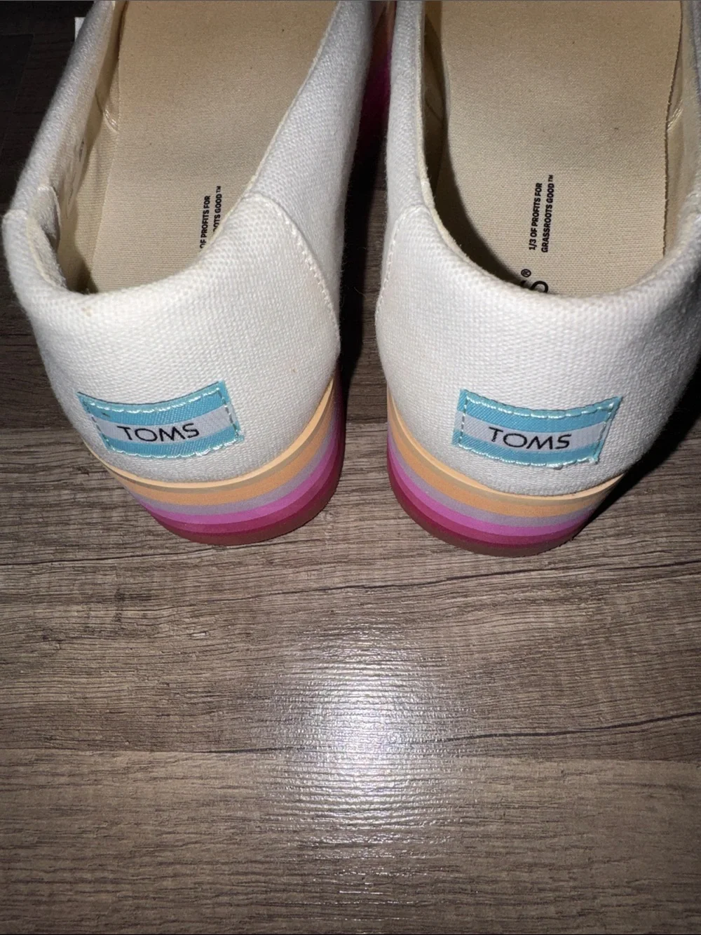 Toms insole these me